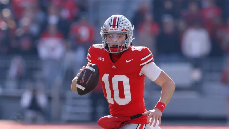 Ohio State QB Sayin takes charge as a captain